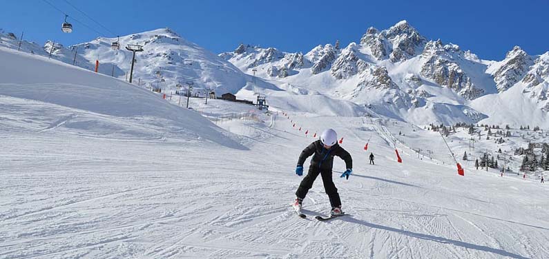 Skiing in France