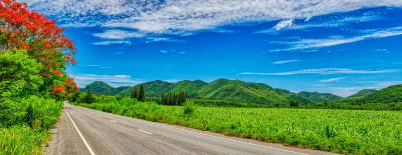 Road to Hua HIn, Thailand