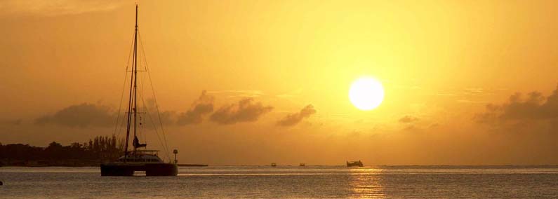 Jamaican sunset, Caribbean