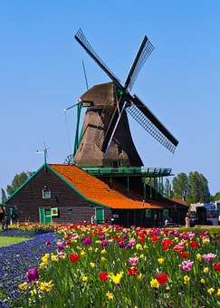Windmill in the Netherlands