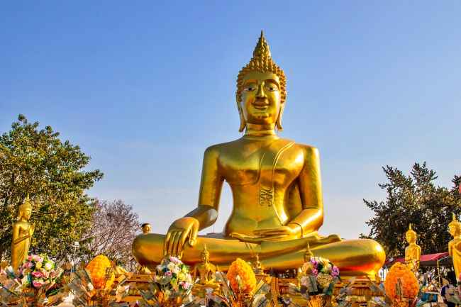 Buddhist temple in Pattaya, Thailand