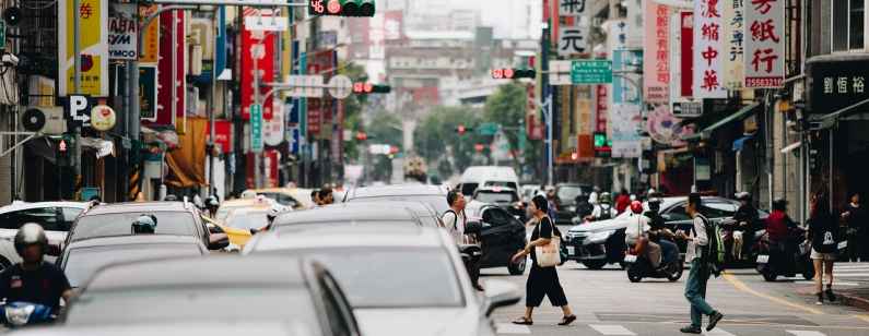 Taipei street scene