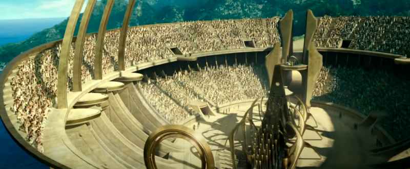 Wonder Woman 1984 film locations on All World Vacation Station