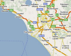 View Google Map of Italy