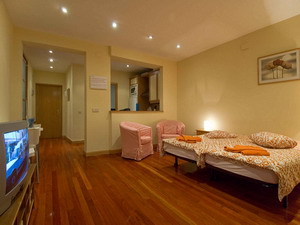 Malaga 2 - Living and bedroom - click for larger image