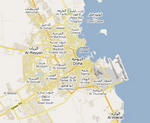 View map of the Middle East