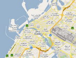 View map of the Middle East