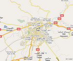 View map of the Middle East