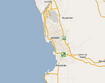 View map of the Middle East