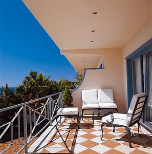 Presidential Suite - Terrace, Ocean View House, Bakoven, Camps Bay, Cape Town, Western Cape, South Africa - Click for larger image