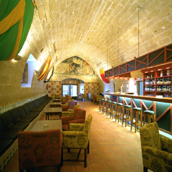 Restaurant and bar