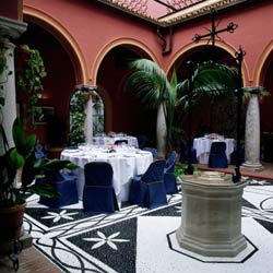 Patio dining