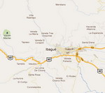 View map of South America