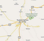 View map of South America