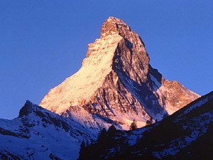 Matterhorn view from the apartments