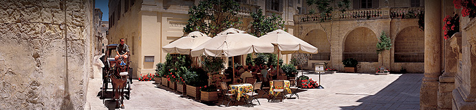 The Xara Palace, Relais & Chateaux luxury hotel in Mdina, Malta