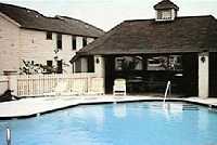 The pool and club house